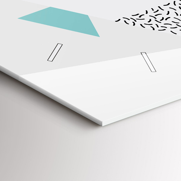 Orologio rettangolare Motivo geometrico