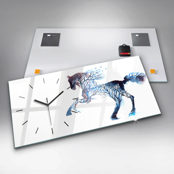 Orologio rettangolare Natura Animale Altruismo