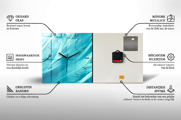 Orologio rettangolare Paesaggio della laguna