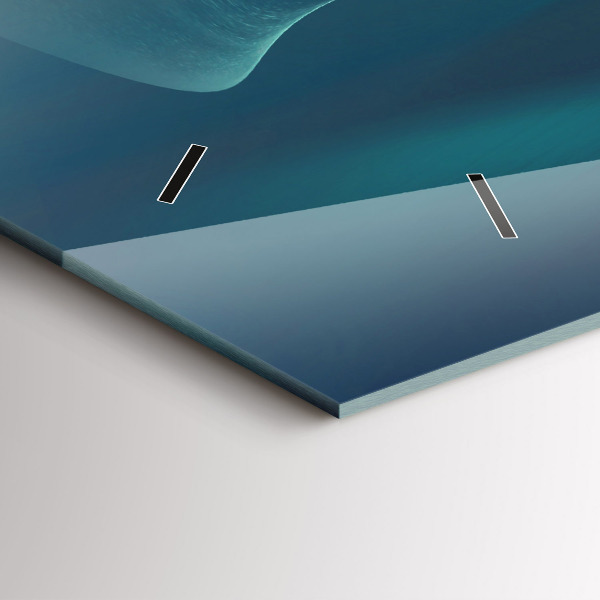 Orologio rettangolare Immagine di un'aquila in volo