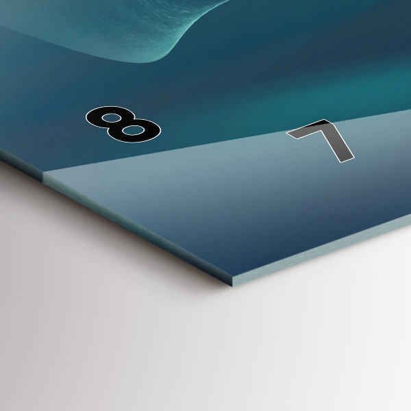 Orologio rettangolare Immagine di un'aquila in volo