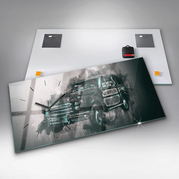 Orologio rettangolare Auto della vecchia scuola