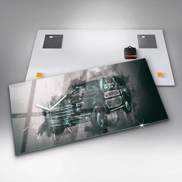 Orologio rettangolare Auto della vecchia scuola