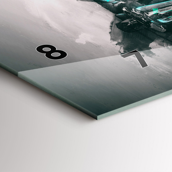 Orologio rettangolare Auto della vecchia scuola