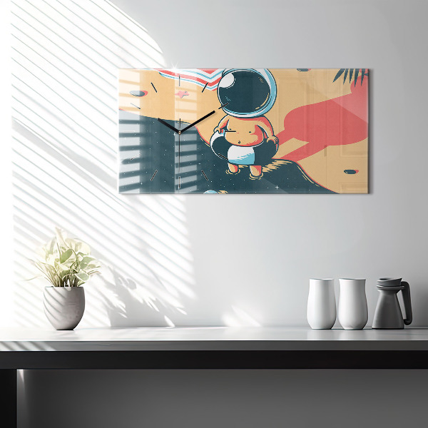 Orologio rettangolare L'immaginazione dei bambini