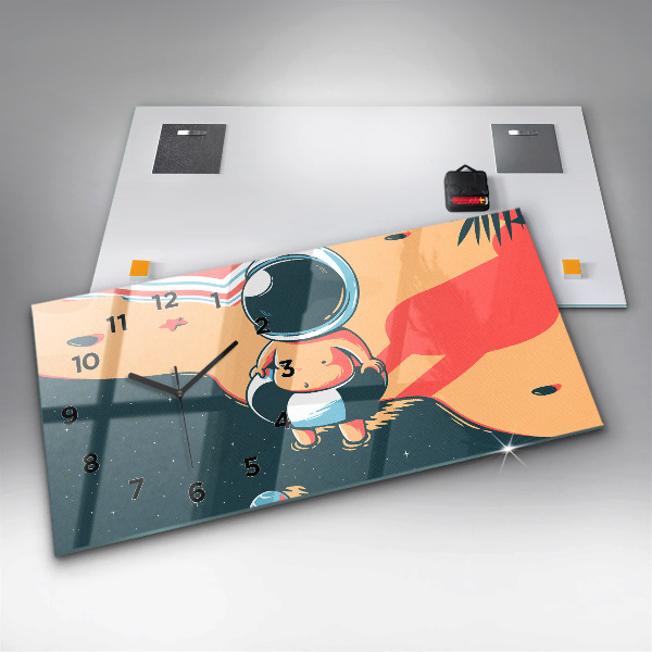 Orologio rettangolare L'immaginazione dei bambini