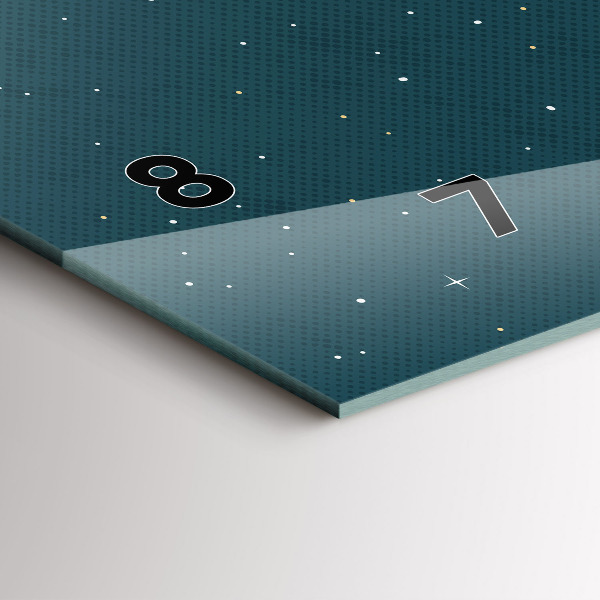 Orologio rettangolare L'immaginazione dei bambini