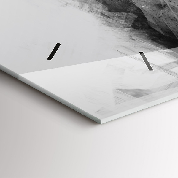 Orologio rettangolare Leone dipinto