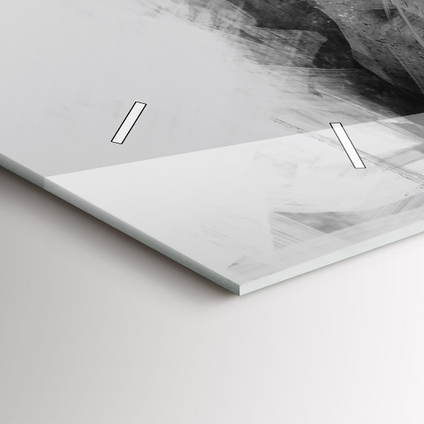 Orologio rettangolare Leone dipinto