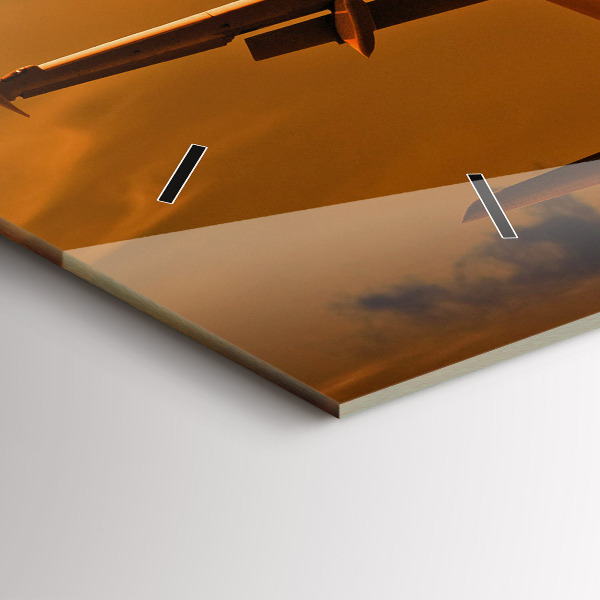 Orologio rettangolare Viaggiare in aereo