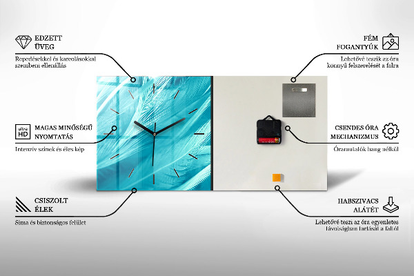 Orologio rettangolare Cyberspazio