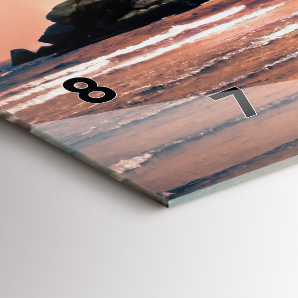 Orologio rettangolare Costa di Sherman