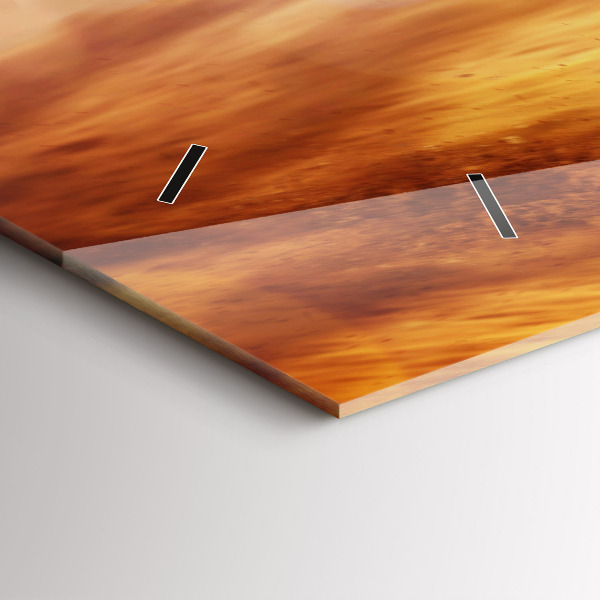 Orologio rettangolare Motocross Enduro