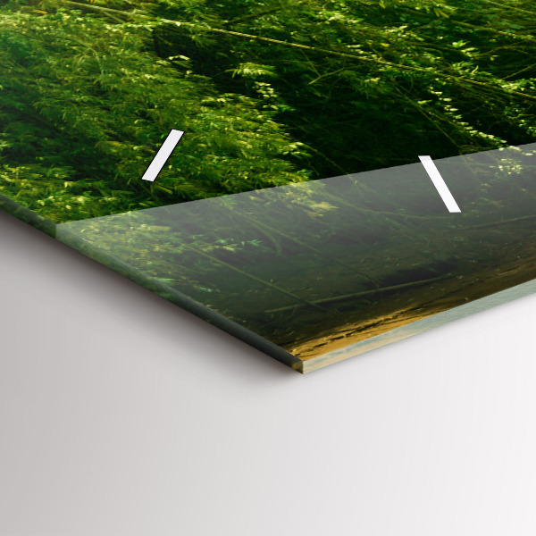 Orologio rettangolare Natura pacifica