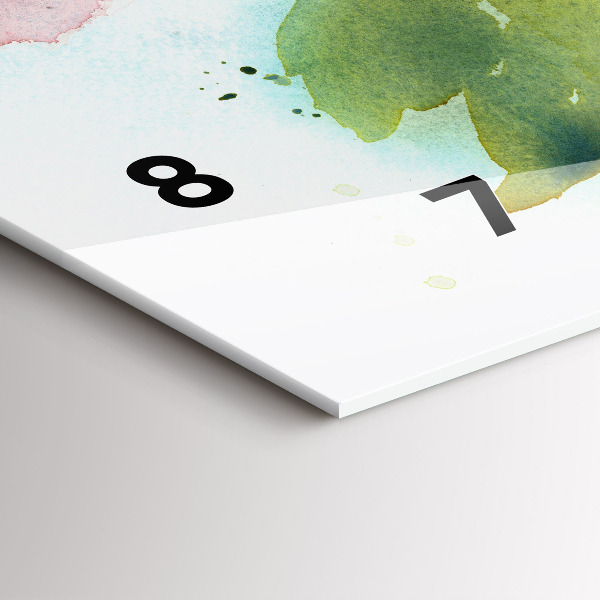 Orologio rettangolare Visualizzazione della natura