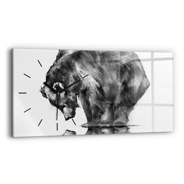 Orologio rettangolare Orso dei cartoni animati