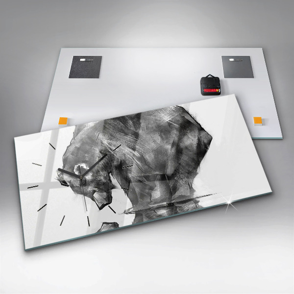 Orologio rettangolare Orso dei cartoni animati