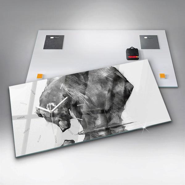 Orologio rettangolare Orso dei cartoni animati