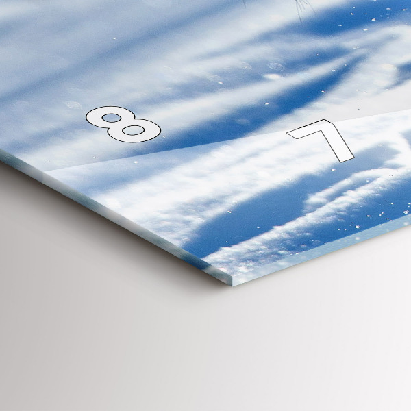 Orologio rettangolare Un coraggioso passo avanti