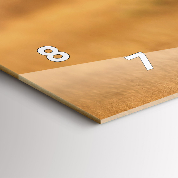 Orologio rettangolare Caccia alla tigre