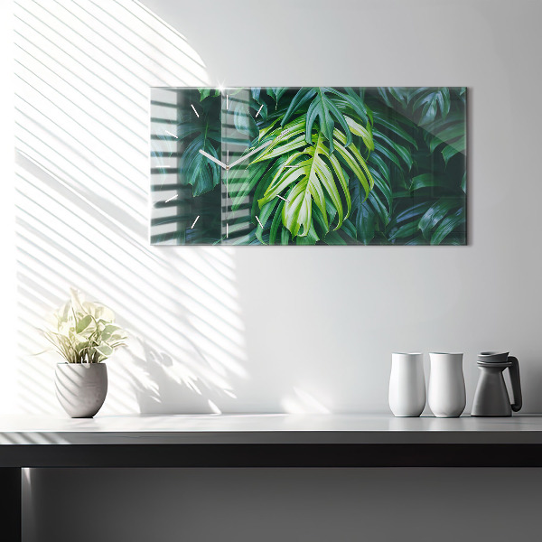 Orologio rettangolare Il lato tropicale della natura