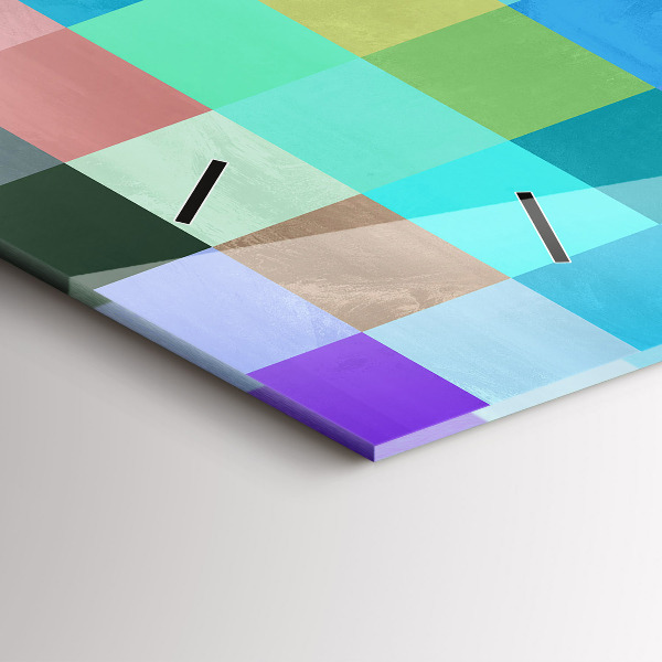 Orologio rettangolare Composizione dei quadrati