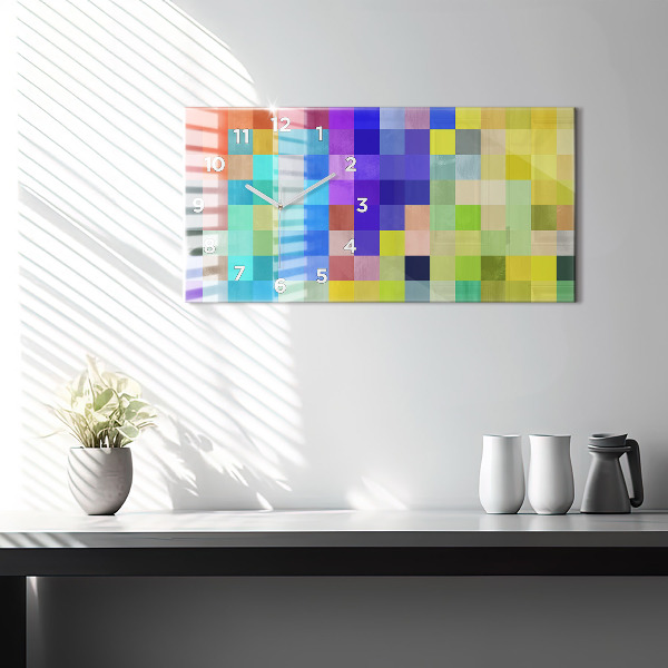Orologio rettangolare Composizione dei quadrati