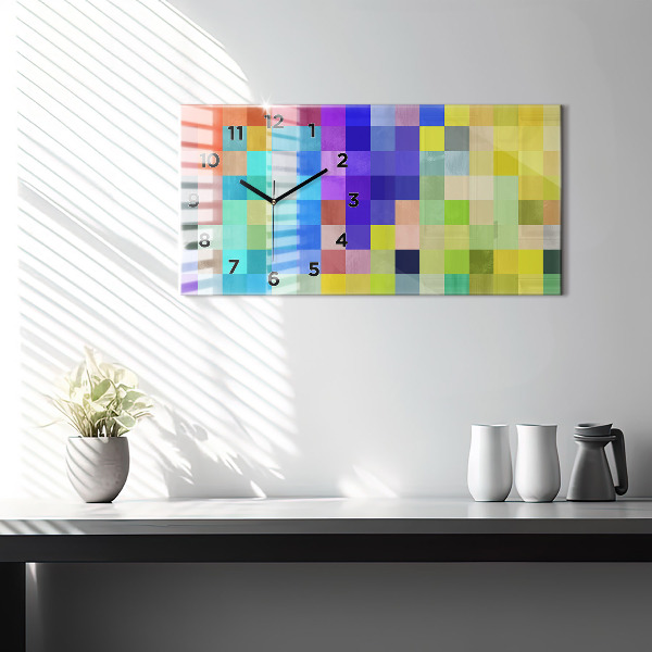 Orologio rettangolare Composizione dei quadrati