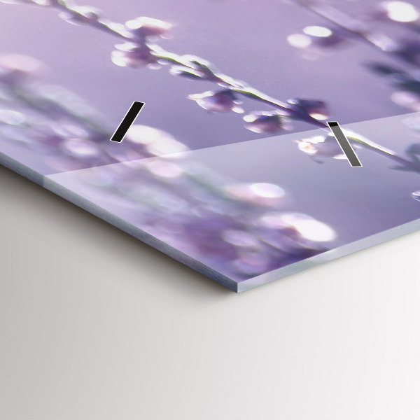 Orologio rettangolare Astrazione