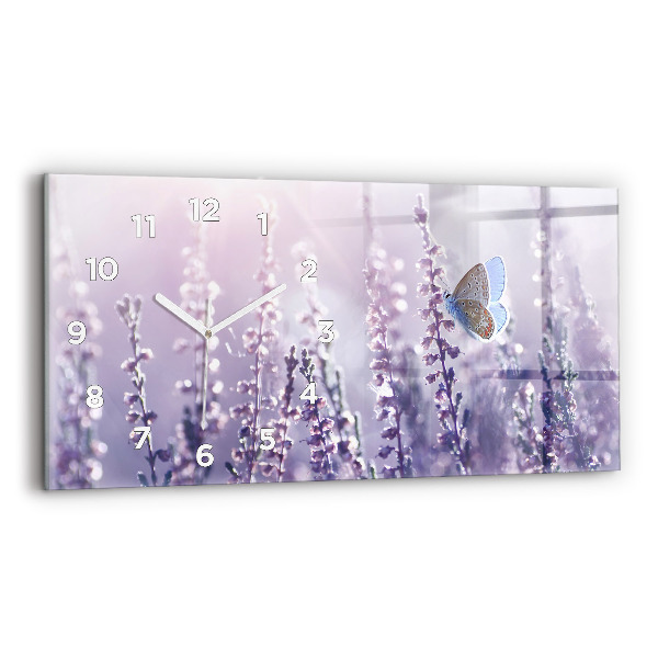 Orologio rettangolare Astrazione