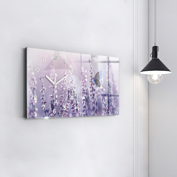 Orologio rettangolare Astrazione