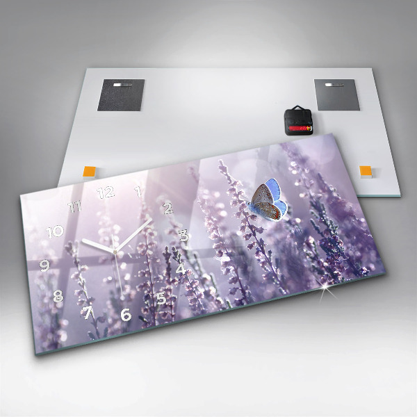 Orologio rettangolare Astrazione