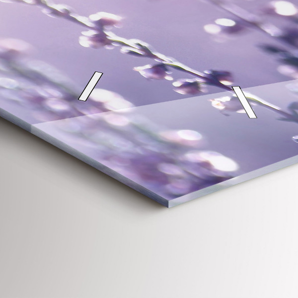 Orologio rettangolare Astrazione