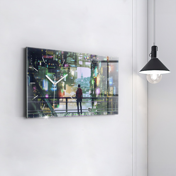 Orologio rettangolare Il cyberpunk