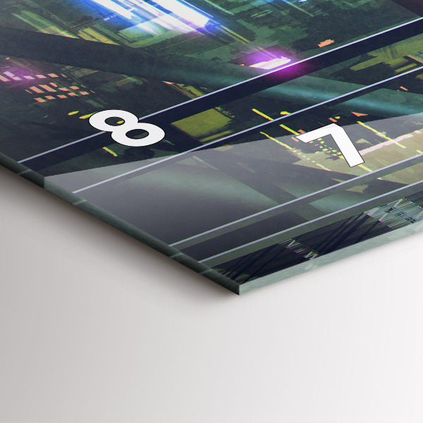 Orologio rettangolare Il cyberpunk