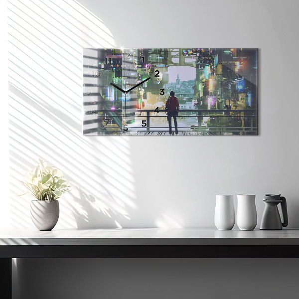 Orologio rettangolare Il cyberpunk