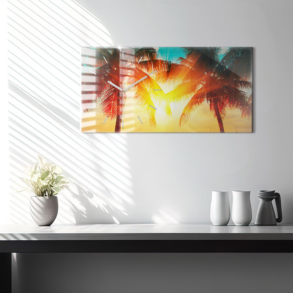 Orologio rettangolare Vacanze Relax Estate