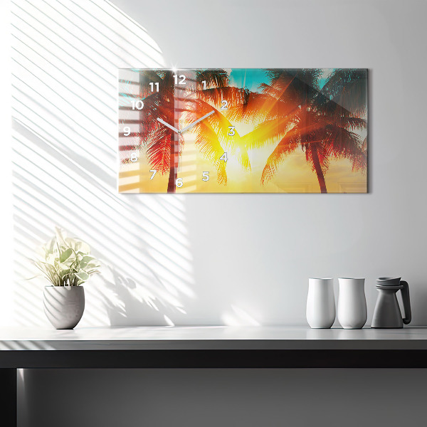 Orologio rettangolare Vacanze Relax Estate