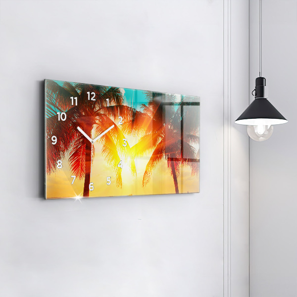 Orologio rettangolare Vacanze Relax Estate