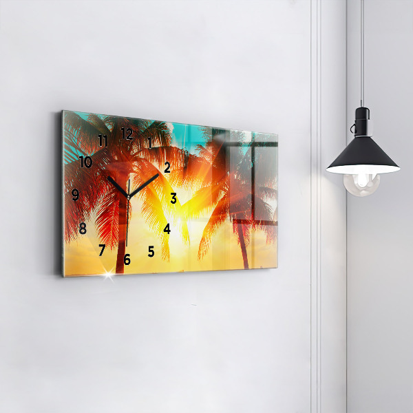 Orologio rettangolare Vacanze Relax Estate