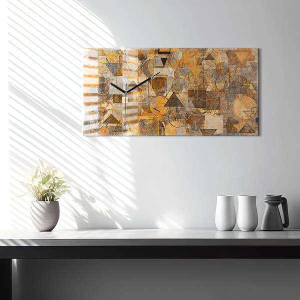 Orologio rettangolare Forme geometriche