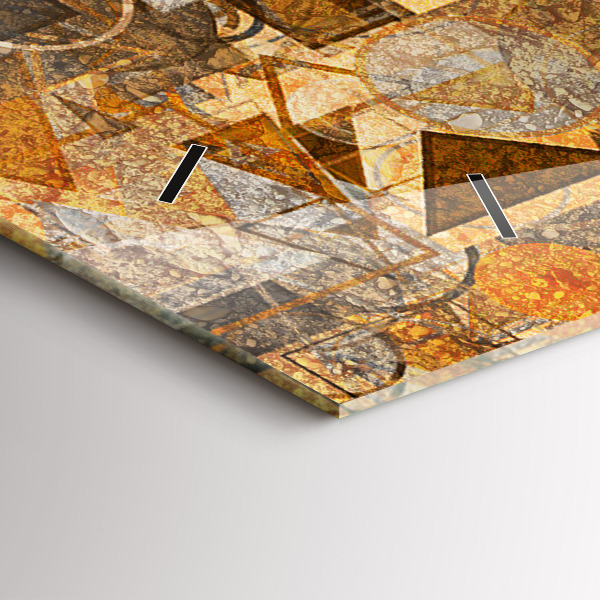 Orologio rettangolare Forme geometriche