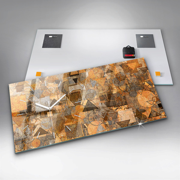 Orologio rettangolare Forme geometriche