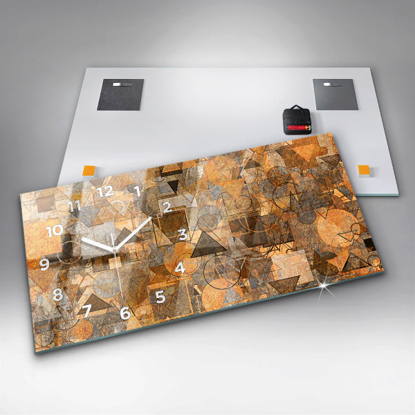 Orologio rettangolare Forme geometriche