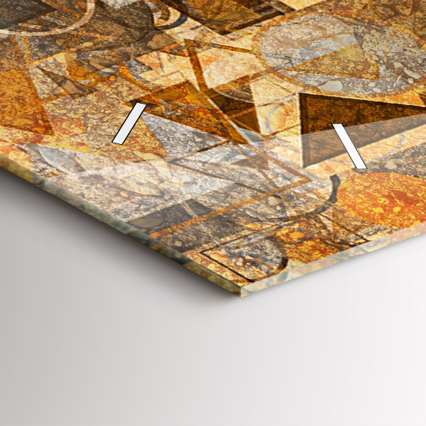 Orologio rettangolare Forme geometriche