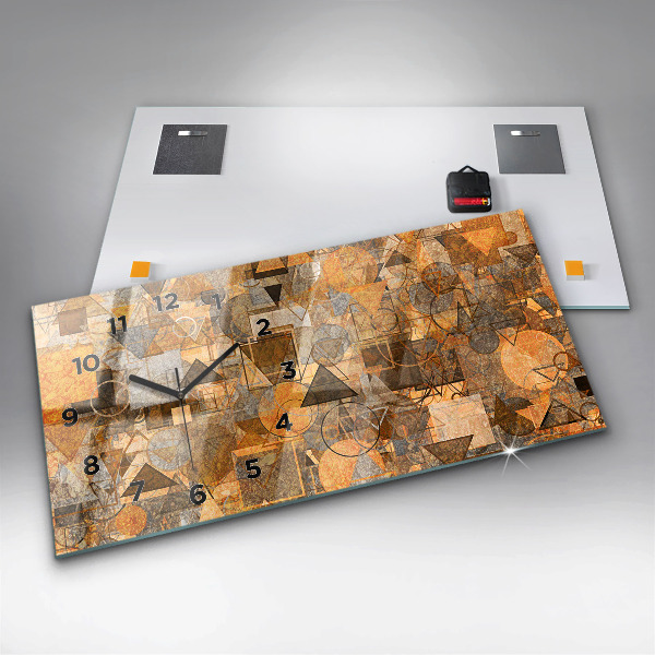 Orologio rettangolare Forme geometriche