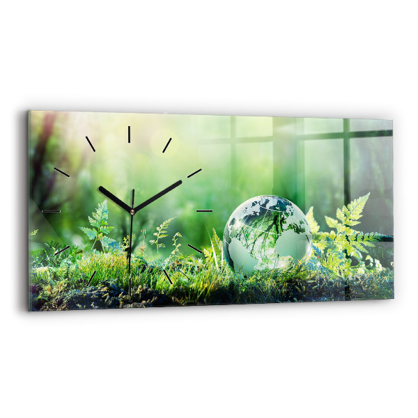 Orologio rettangolare Globo