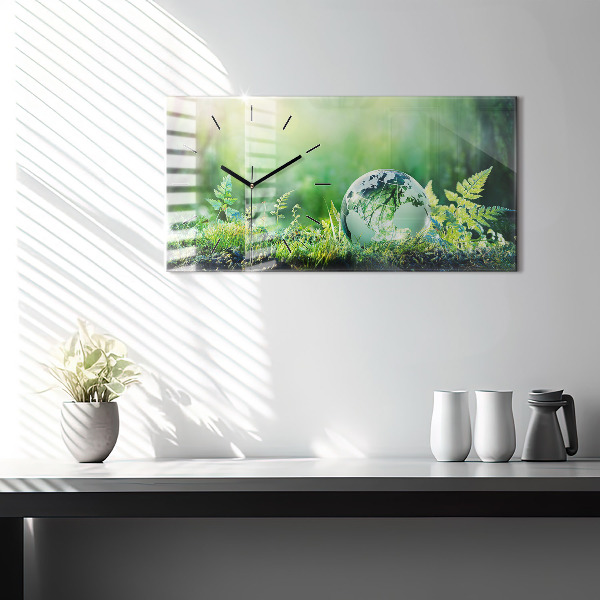 Orologio rettangolare Globo