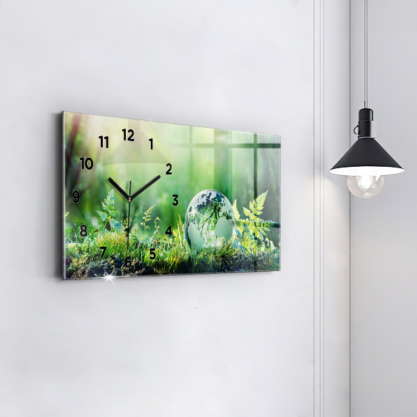 Orologio rettangolare Globo