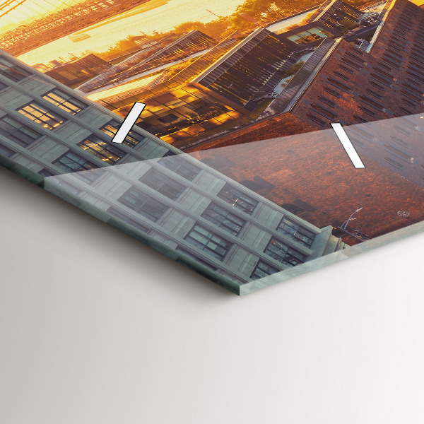 Orologio rettangolare New York Manhattan